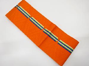 変わり縞模様織出し半幅帯